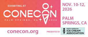 Conecon 2026 Ice Cream Conference graphic.